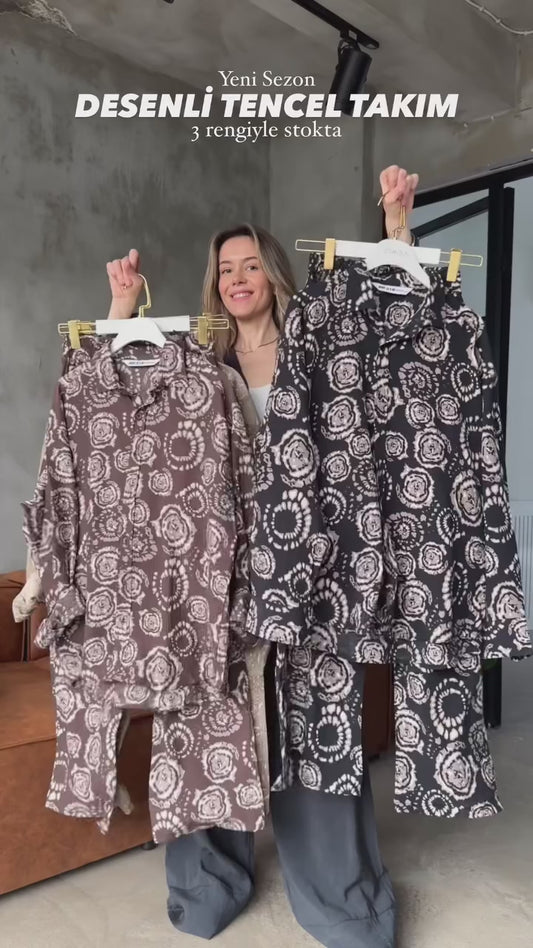 🌙 Luna Patterned Set